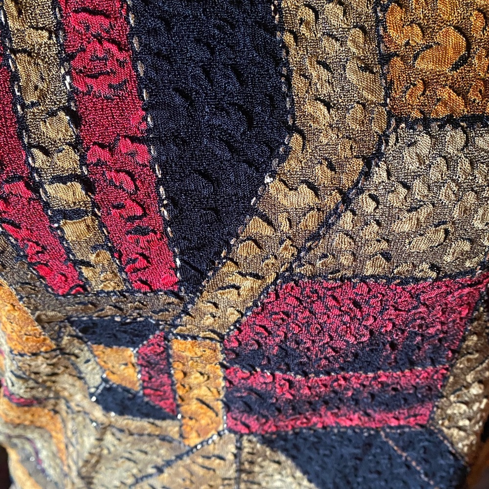 Chico’s Design “Patchwork” Design Top - image 2